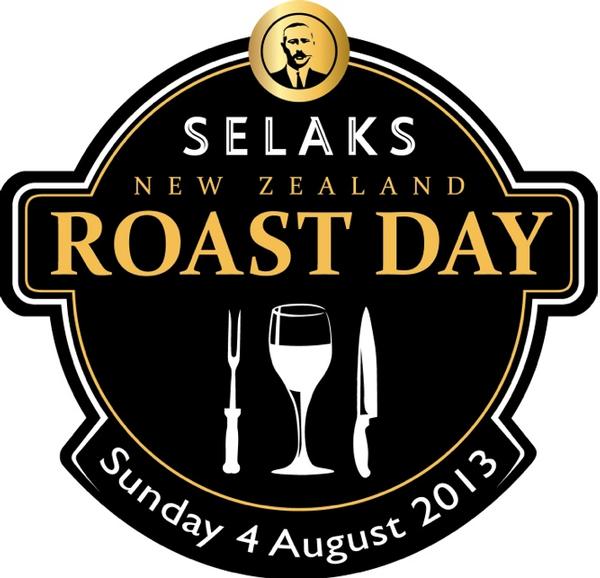 Selaks NZ Roast Day 2013 CMYK Logo